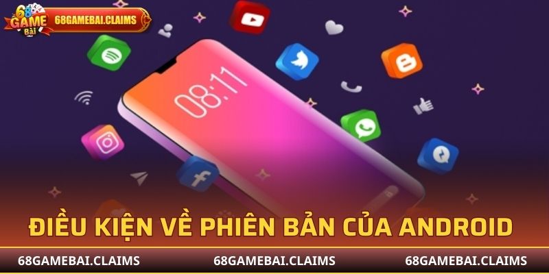 Điều kiện về phiên bản của Android