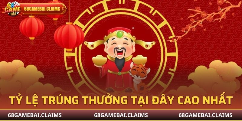 Tỷ lệ trúng thưởng tại đây gần như cao nhất